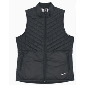 Nike Black Quilted Vest